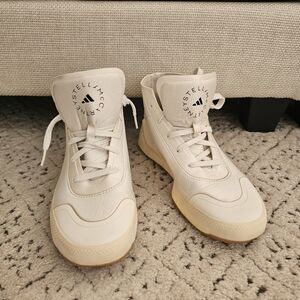 Adidas Stella McCartney White High-Top Sneakers